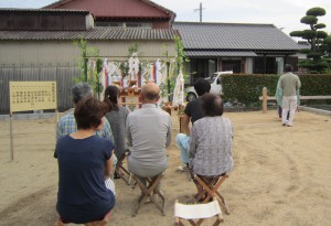 Ｉ様邸　地鎮祭